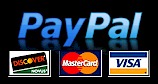 Paypal, Visa, MC, or Discover